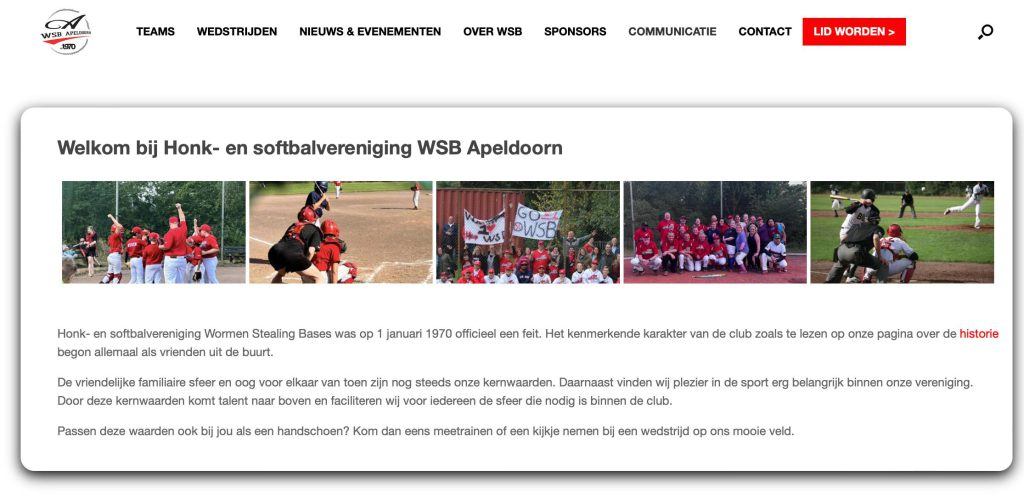 Nieuwe website! – 9 juni